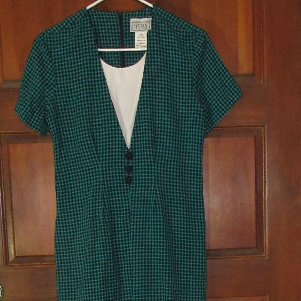 Cute Vintage Layered One Piece Dress Size 3 DBY